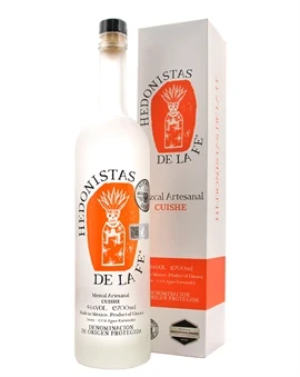 Flaske Hedonistas de la Fe Cuishe, mexicansk Mezcal fra Oaxaca