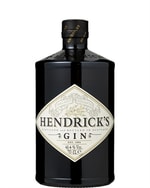 Flaske Hendrick's Gin i sort apoteker-flaske