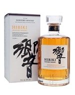 Hibiki Harmony-flaske med facetteret 24-kantet glasdesign