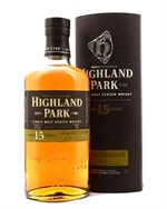 Highland Park 15 år udgået version i klassisk flaskedesign