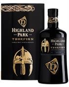 Highland Park Thorfinn Warrior Series flaske i mørk lakæske