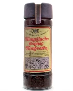 Himmlische Cognac Himbeeren L.W.C. Michelsen Vintage Flaske no 13 Tysk Frugt Likør 500g