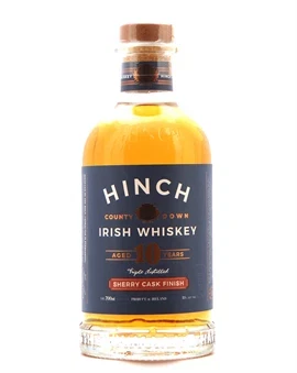 Hinch 10 år Sherry Cask Finish Blended Irish Whiskey flaske