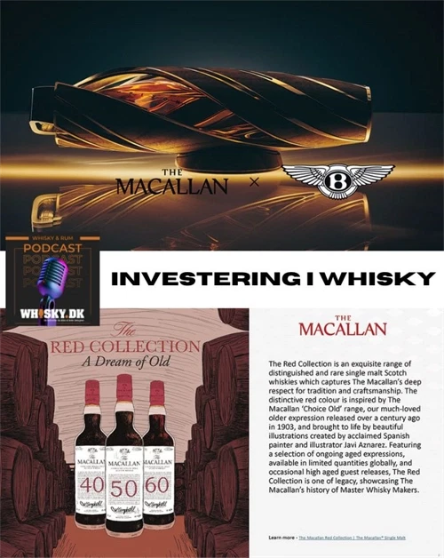 Investering i whisky – anbefalinger og produkter fra Macallan