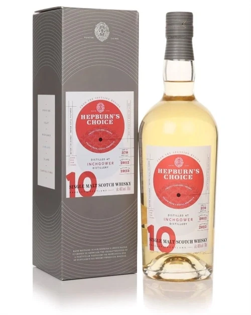 Inchgower Hepburn\'s Choice Speyside Single Malt Scotch Hepburn\'s Choice flaske
