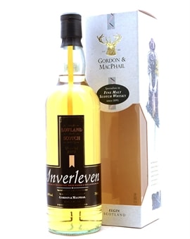 Inverleven Gordon & MacPhail Lowland Single Malt Scotch Licensed Bottling flaske