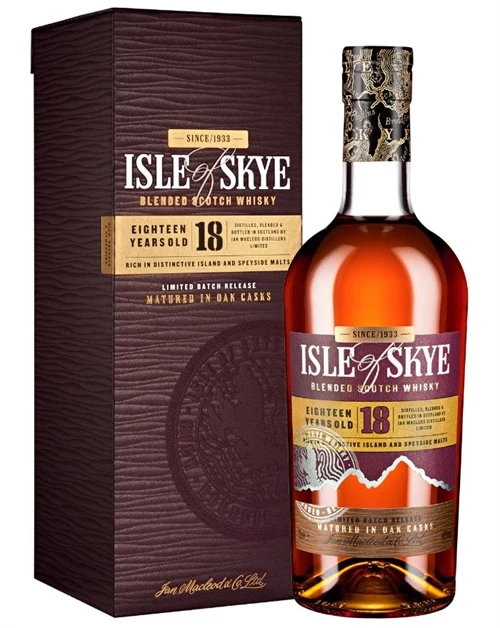 Isle of Skye 18 år Ian MacLeod Distillers flaske