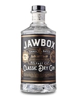 Flaske Jawbox Belfast Cut Classic Dry Gin fra Nordirland