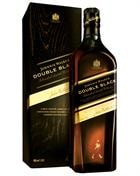 Johnnie Walker Blended Scotch Double Black flaske