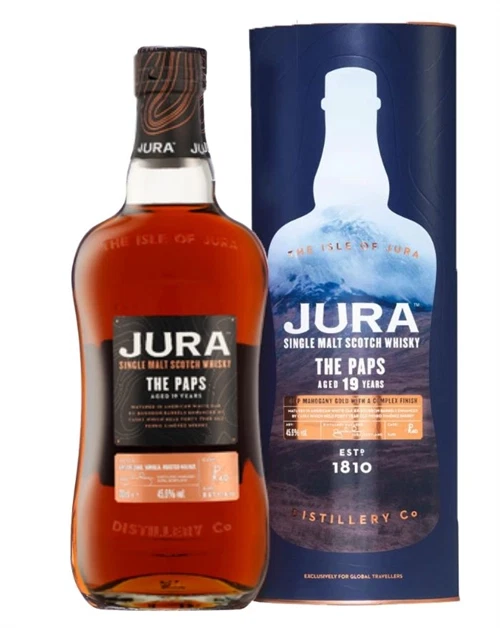 Jura Island Single Malt Scotch The Paps flaske