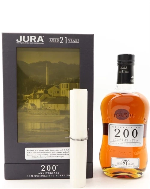 Jura Single Jura Malt Scotch 200th Anniversary flaske