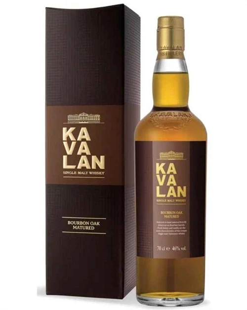 Kavalan Bourbon Oak Matured Single Malt Whisky Taiwan 46%