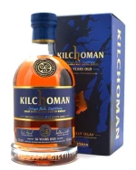 Flaske Kilchoman 16 år Islay Single Malt Whisky, mørk gylden farve
