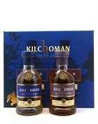 Kilchoman gavesæt med miniflasker af Machir Bay og Sanaig