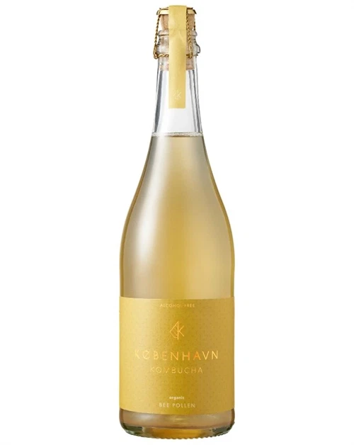 København Kombucha Bee Pollen alkoholfri mousserende te 75 cl 