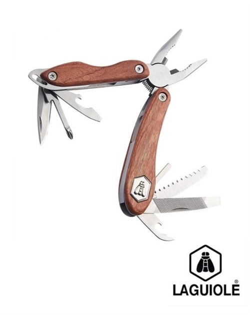 Laguiole Multi-værktøj med Rosewood Håndtag 