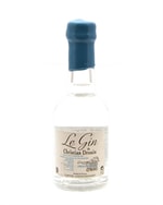 Miniatureflaske Le Gin de Christian Drouin Small Batch fra Frankrig