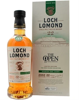 Flaske Loch Lomond 22 år The Open Course Royal Portrush Whisky