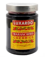 Luxardo Original Maraschino Cherries kirsebær med marasca sirup premium cocktail- og dessert tilbehør 440 g