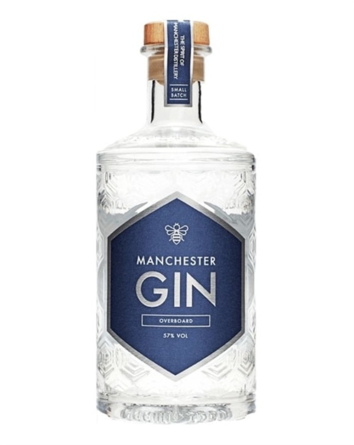 Flaske Manchester Small Batch Overboard Gin fra England