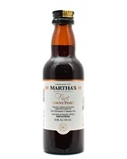 Miniatureflaske Martha's Fine Tawny Portvin fra Douro-dalen i Portugal