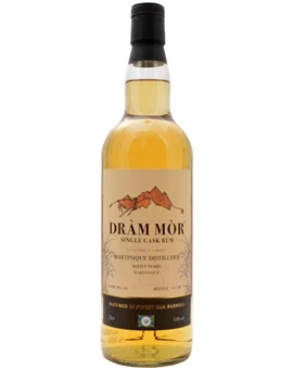 A Secret Martinique Distillery 6 år Dram Mor Single Cask Rom flaske