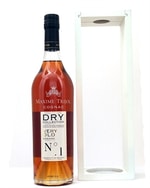 Flaske Maxime Trijol Dry Collection fransk cognac med enkel etiket