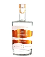 Flaske Mayaciel Blanco Tequila med kobberfarvet etiket