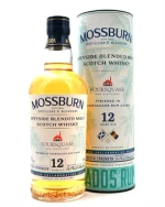 Mossburn Foursquare rom finish whiskyflaske