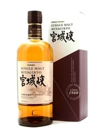 Nikka Miyagikyo-flaske med grøn etiket uden aldersangivelse