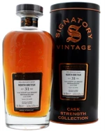 North British Signatory Vintage 31 år whiskyflaske