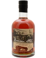 Rombutelj med historisk etiket, Nyborg Distillery Remisen 1865