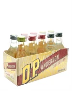 Ti miniatureflasker svensk akvavit i gaveæske