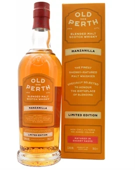 Old Perth Manzanilla whiskyflaske