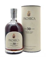 Flaske med gyldenorange 30 års tawny portvin fra Quinta da Pacheca