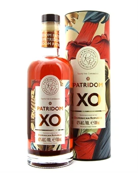 Patridom XO Dominican Republic Spirit Drink Caribbean Rom flaske