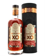 Flaske Patridom XO Limoux Cask Finish med mørk rav-farvet rom