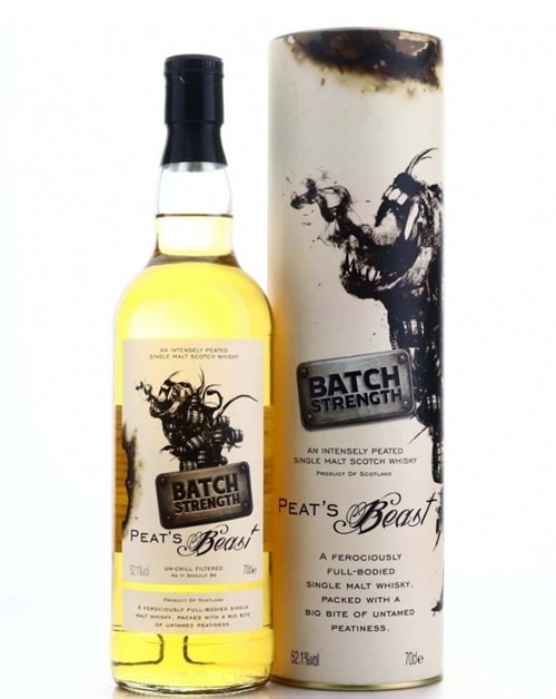 Peats Beast Batch Strength whiskyflaske