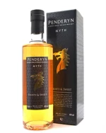 Penderyn Myth Single Malt Welsh Whisky flaske fra Wales