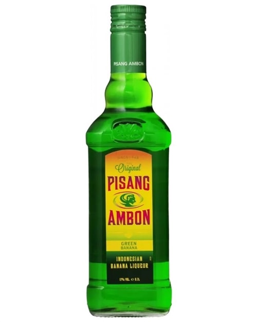 Pisang Ambon Likør fra Holland indeholder 70 centiliter med 17 procent alkohold