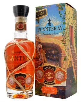 Rombutelj med sherry-etiket, Planteray XO PXXO Sherry Finish