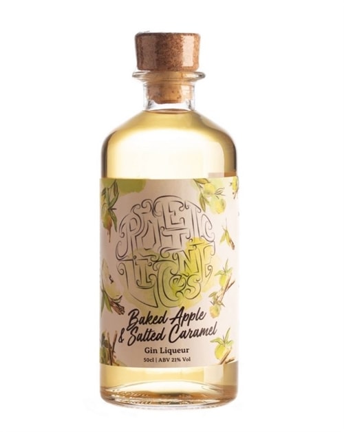Flaske Poetic License Baked Apple & Salted Caramel Gin Likør fra England
