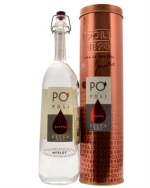 Flaske Merlot Secca-grappa fra Poli med metaltube