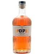 Rombutelj med sort-guld design, Pope Rum Spiced