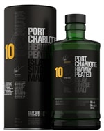 Flaske Port Charlotte 10 år Heavily Peated fra Bruichladdich