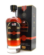 Pusser's British Navy 15 år Charred Oak Barrels Rom flaske