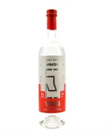 Rammstein Export Edition Vodka flaske i sort med præget bandlogo