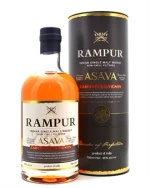 Flaske Rampur Asava Single Malt Whisky med vinfad-finish