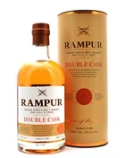 Flaske Rampur Double Cask Single Malt Whisky fra Indien