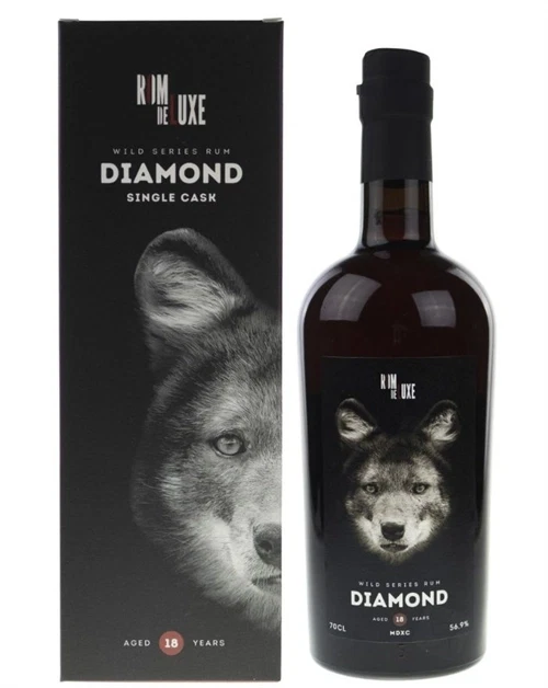 RomDeLuxe Wild Series Rum Unicorn Vol 2 Versailles MDXC 18 aar flaske
